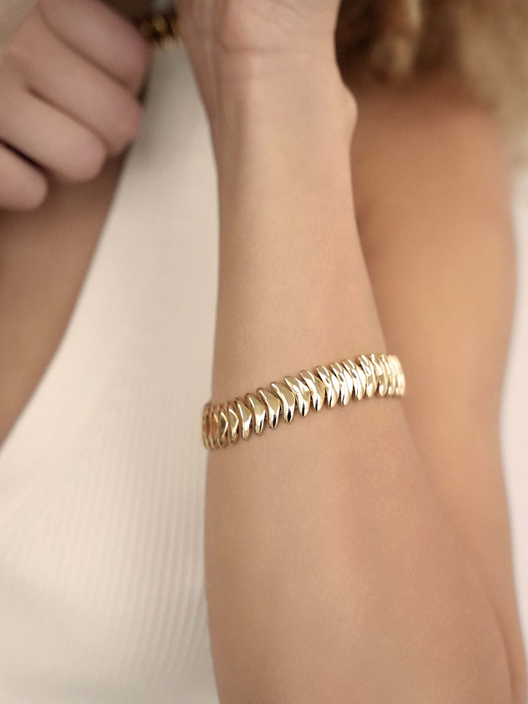 Metal Moderna Bracelet - Dear Lucy