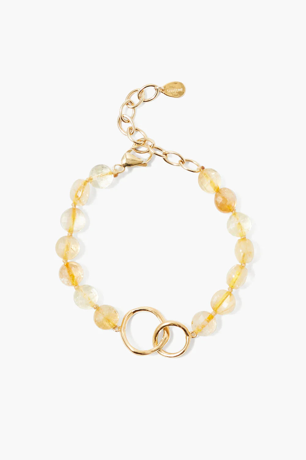 Chan Luu Reunion Link Bracelet in Citrine - Dear Lucy