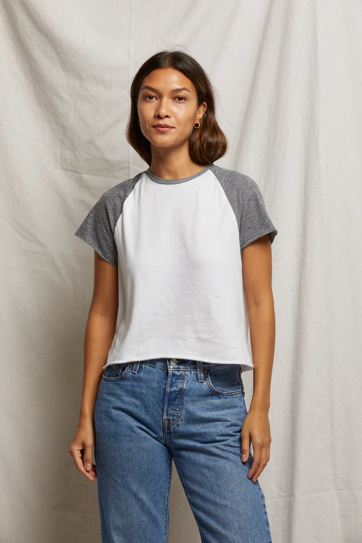 Perfectwhitetee Britt Vintage JerseyTee - Dear Lucy