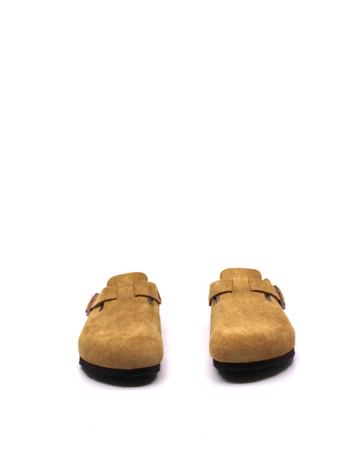 Birkenstock Boston Suede Clog – Latte Cream (Narrow) | Dear Lucy