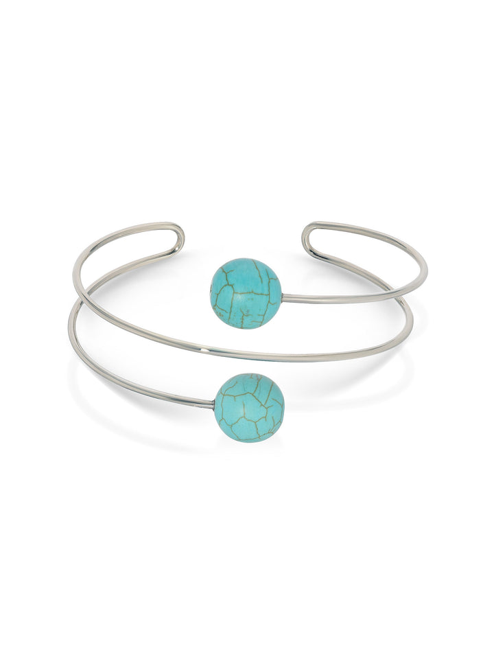 Summer Escape Turquoise Cuff - Dear Lucy
