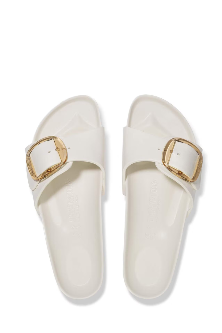 Birkenstock Madrid Big Buckle EVA – Eggshell (Narrow) - Dear Lucy
