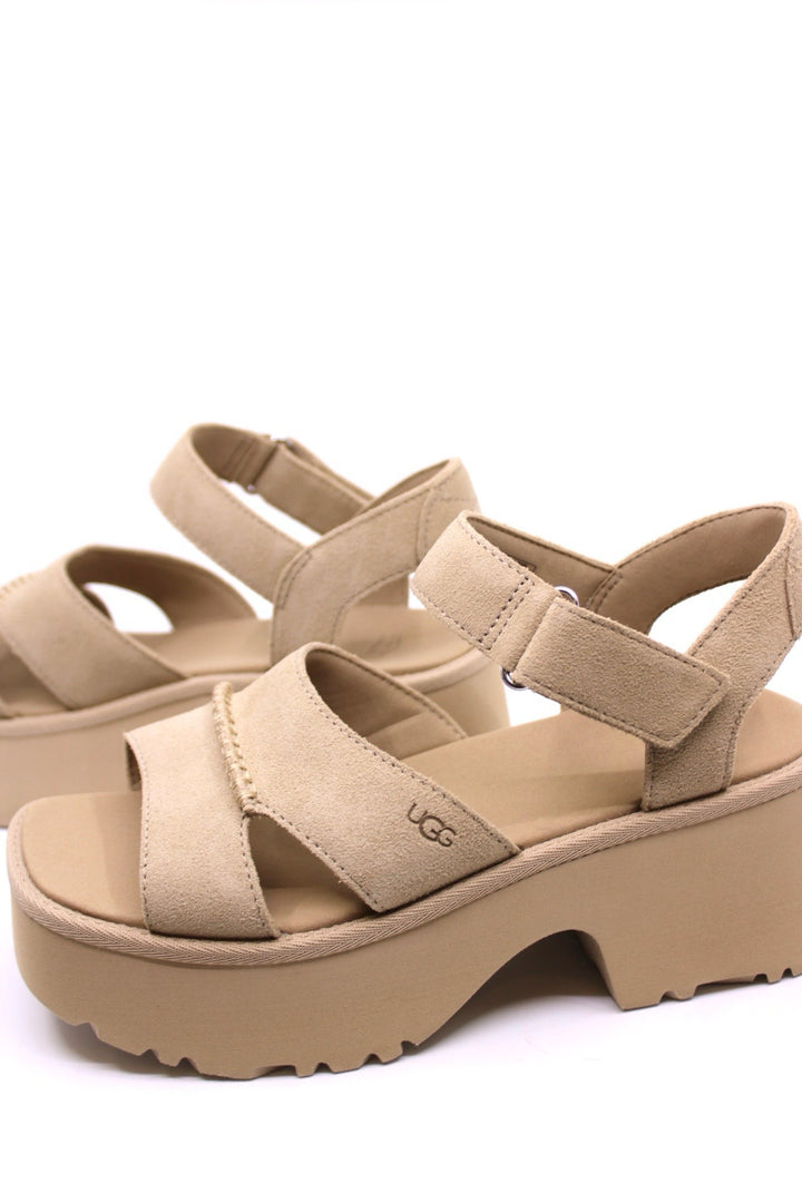 UGG® New Heights Ankle Strap Mustard Seed - Dear Lucy
