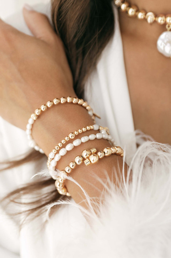 Freshwater Pearl Party Bracelet Set - Dear Lucy
