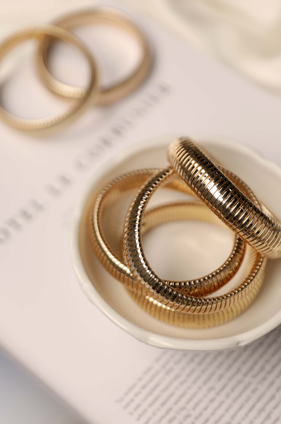Flex Snake Chain Stretch Bracelet Set - Dear Lucy