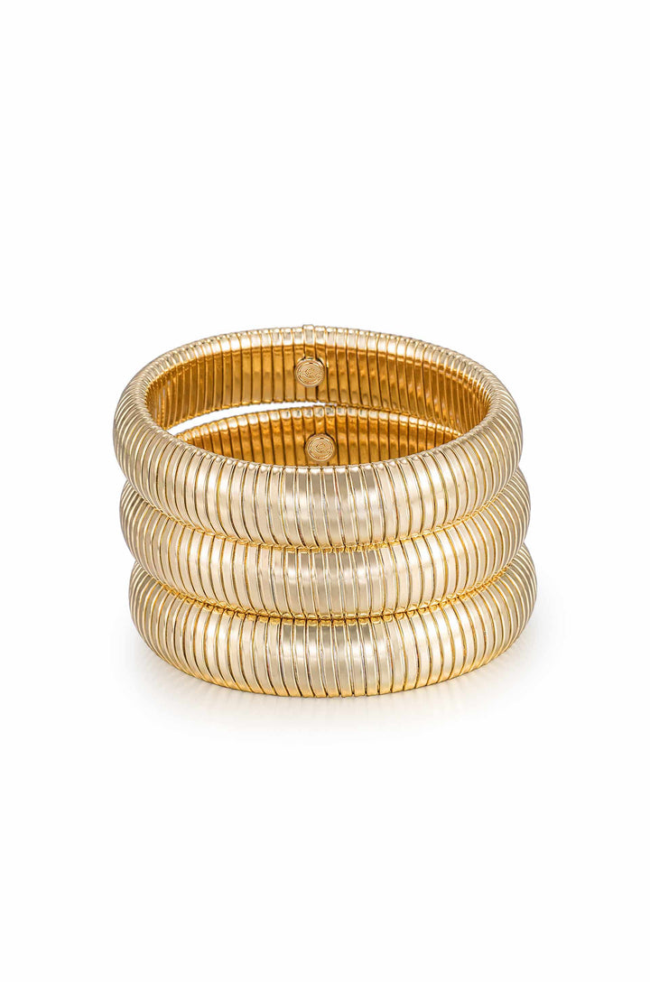 Flex Snake Chain Stretch Bracelet Set - Dear Lucy