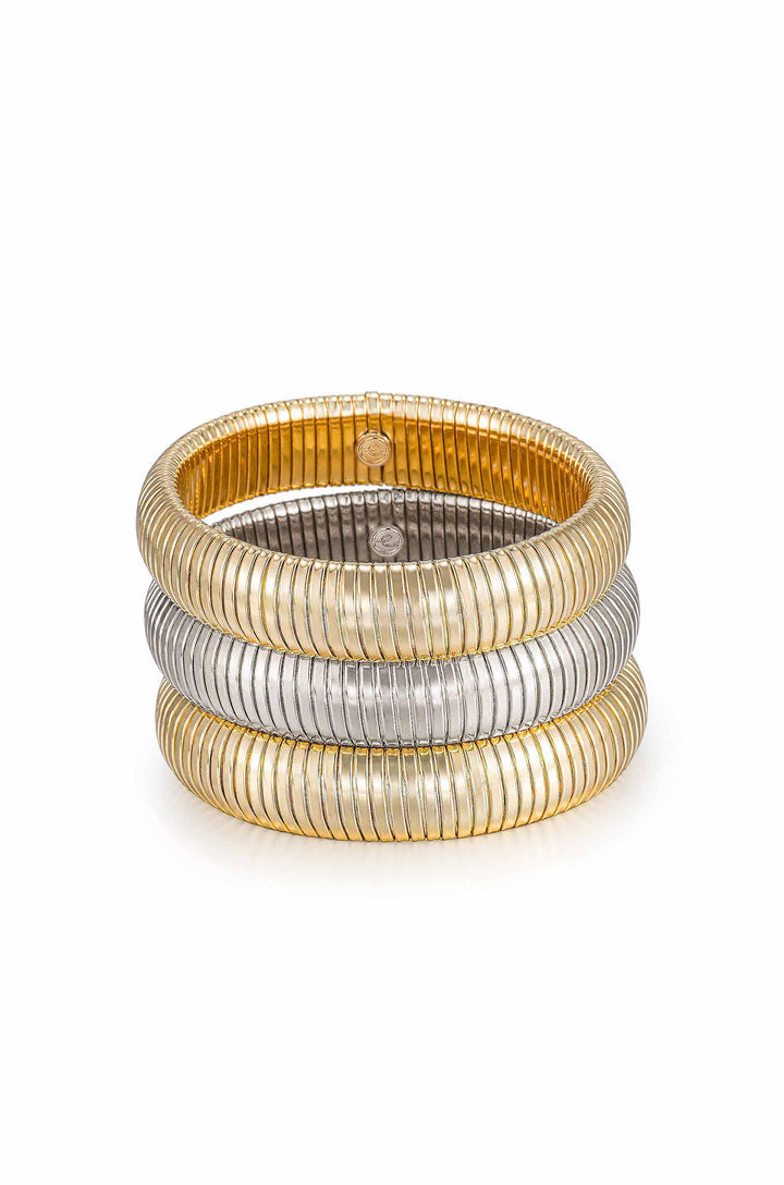 Flex Snake Chain Stretch Bracelet Set - Dear Lucy