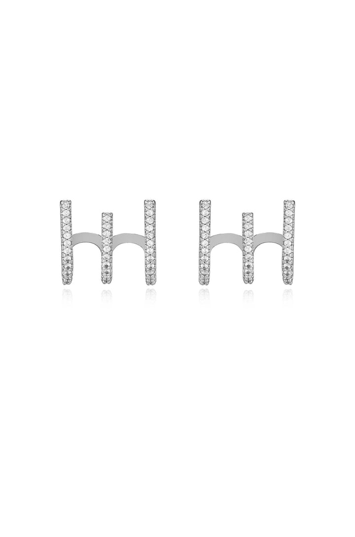 Ettika Sparkle Triple Illusion Ear Wrap