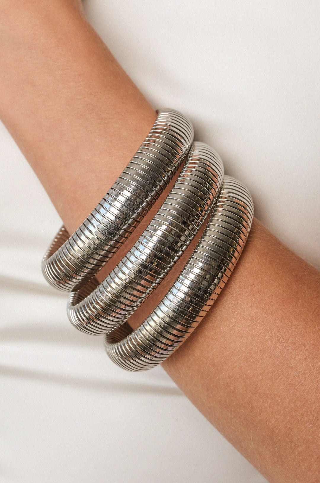 Flex Snake Chain Stretch Bracelet Set - Dear Lucy