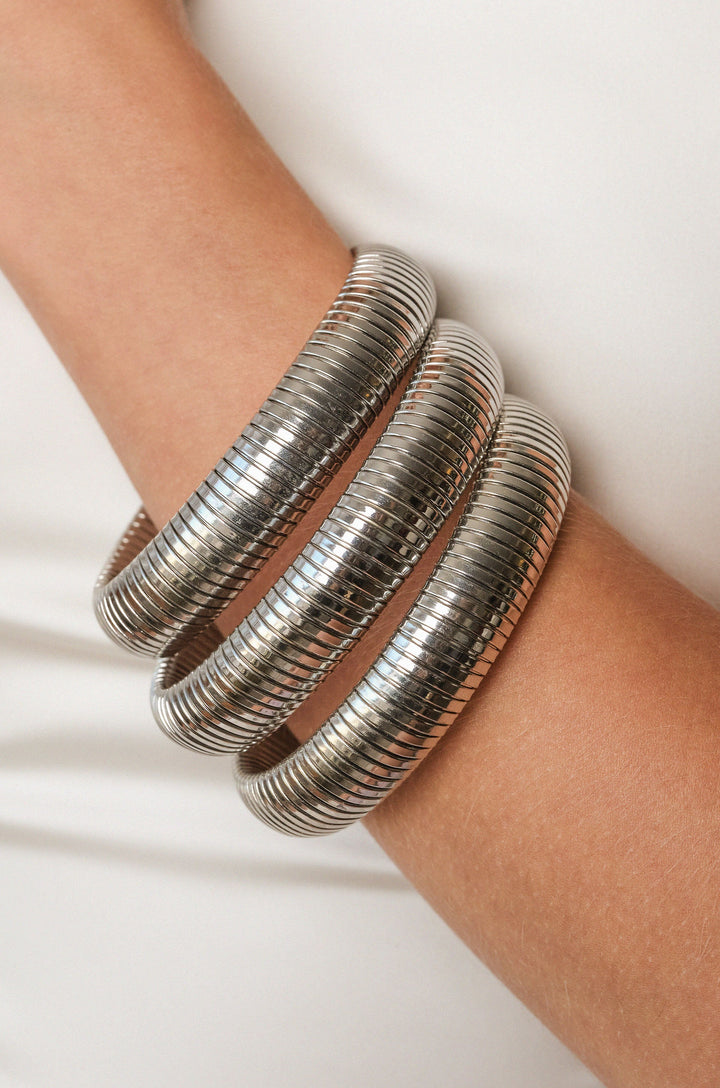 Flex Snake Chain Stretch Bracelet Set - Dear Lucy