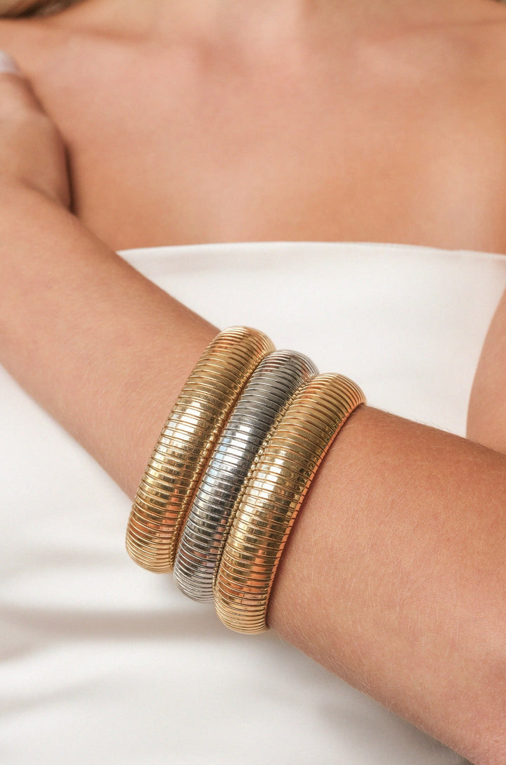 Flex Snake Chain Stretch Bracelet Set - Dear Lucy