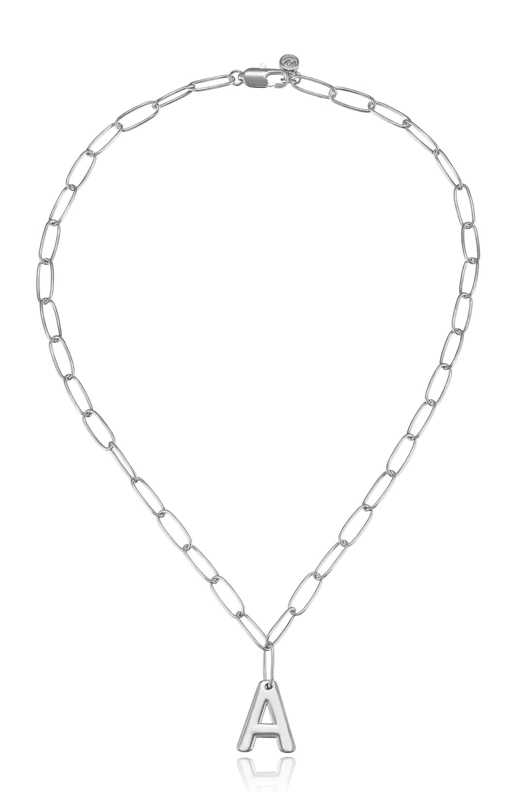 Ettika Paperclip Link Initial Necklace