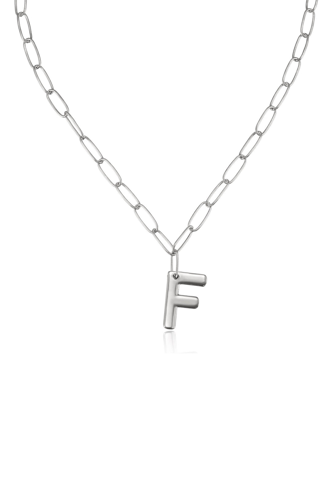 Ettika Paperclip Link Initial Necklace