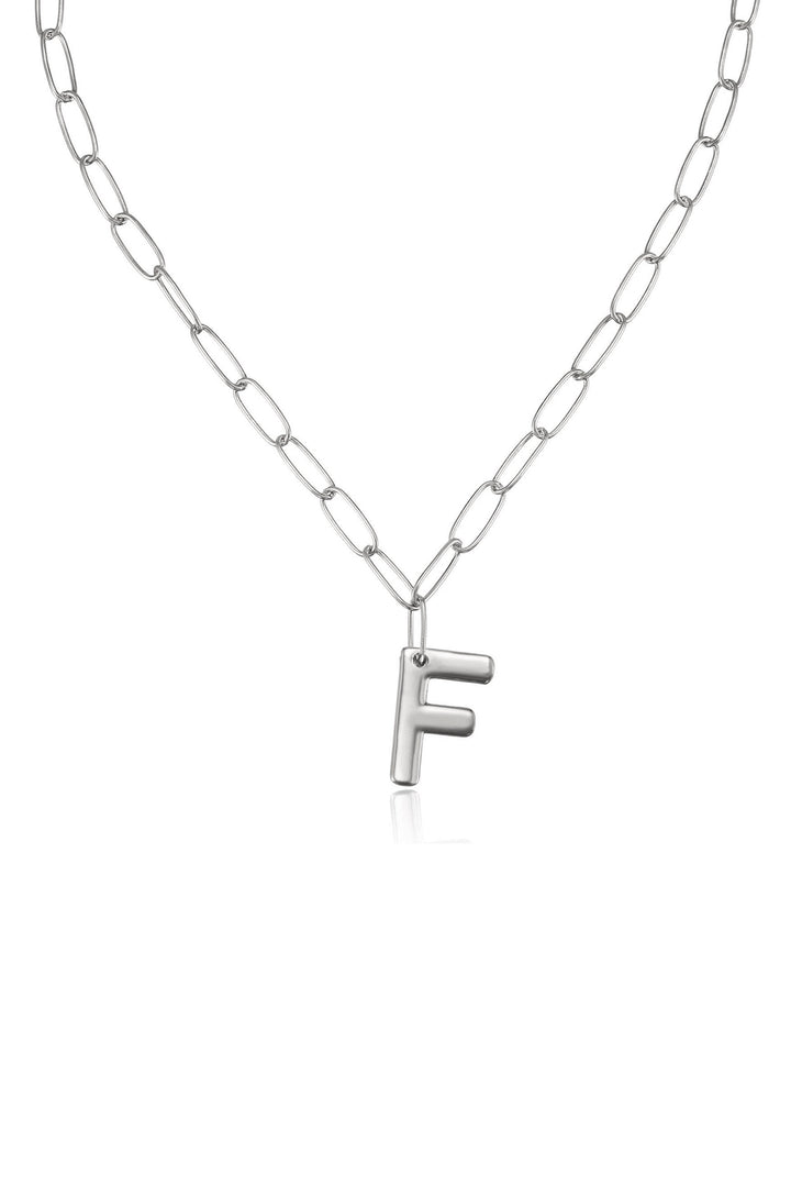 Ettika Paperclip Link Initial Necklace