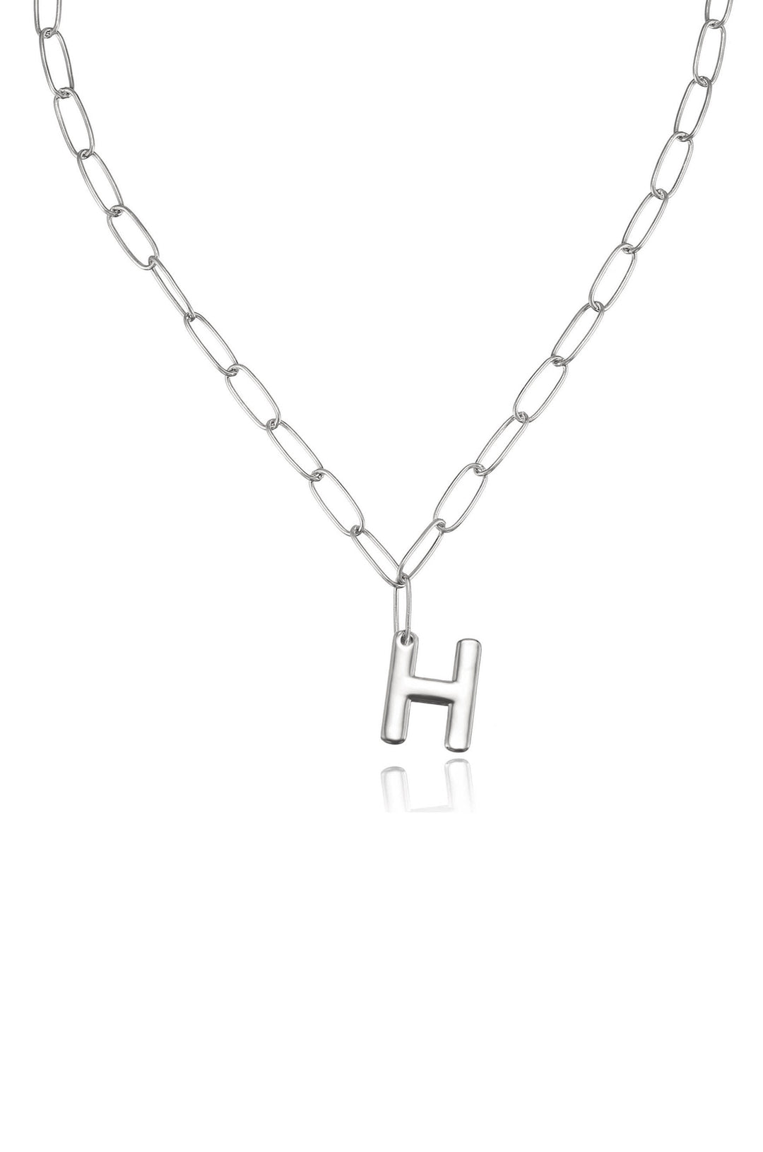Ettika Paperclip Link Initial Necklace