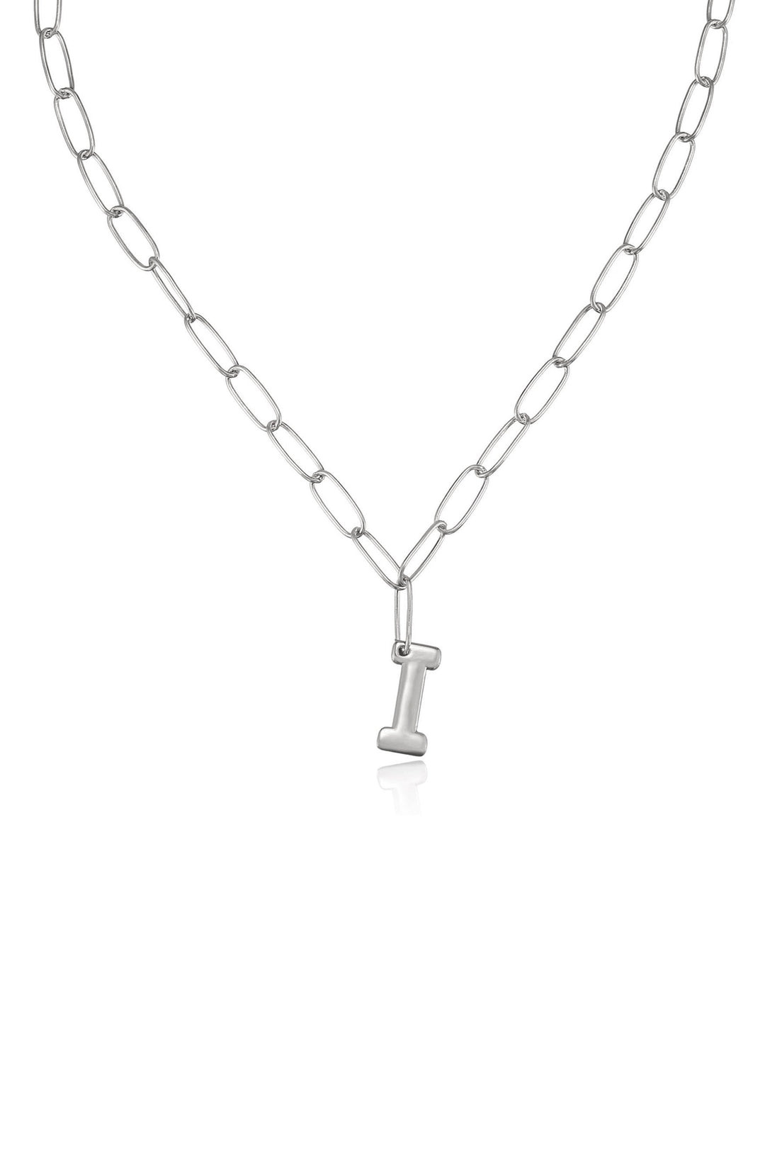 Ettika Paperclip Link Initial Necklace