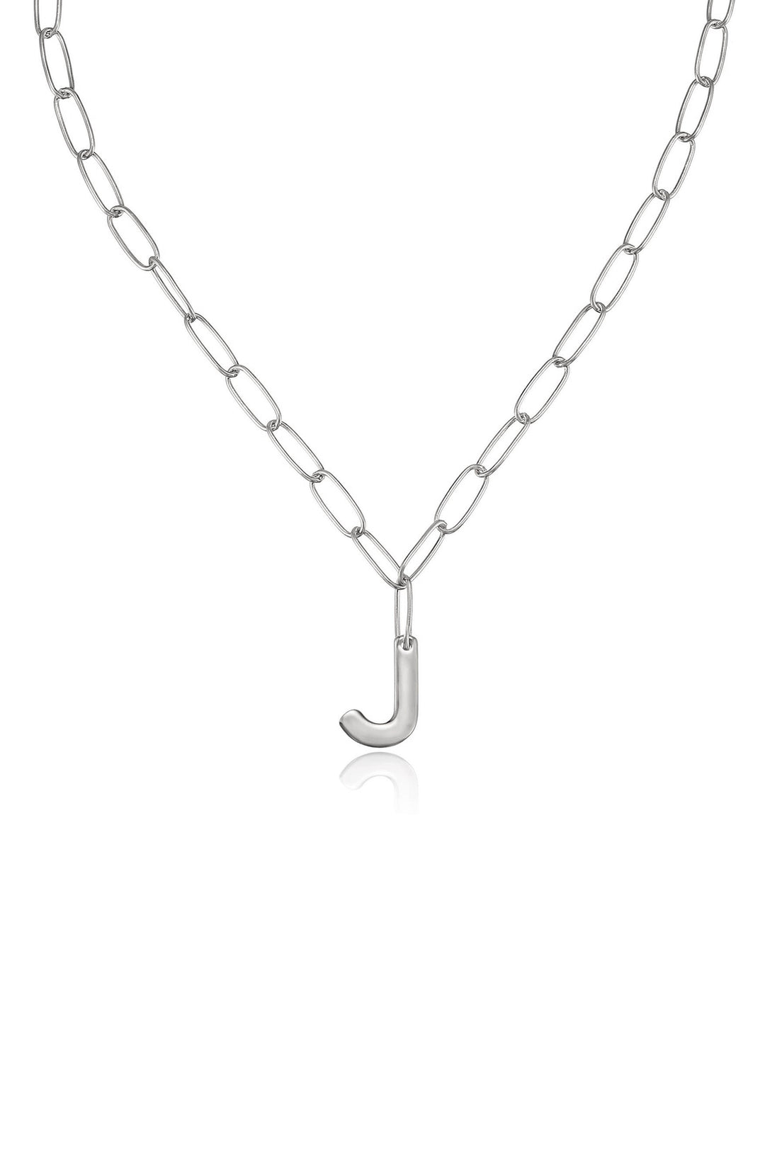 Ettika Paperclip Link Initial Necklace