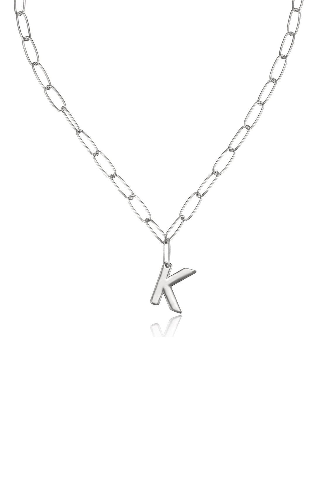 Ettika Paperclip Link Initial Necklace