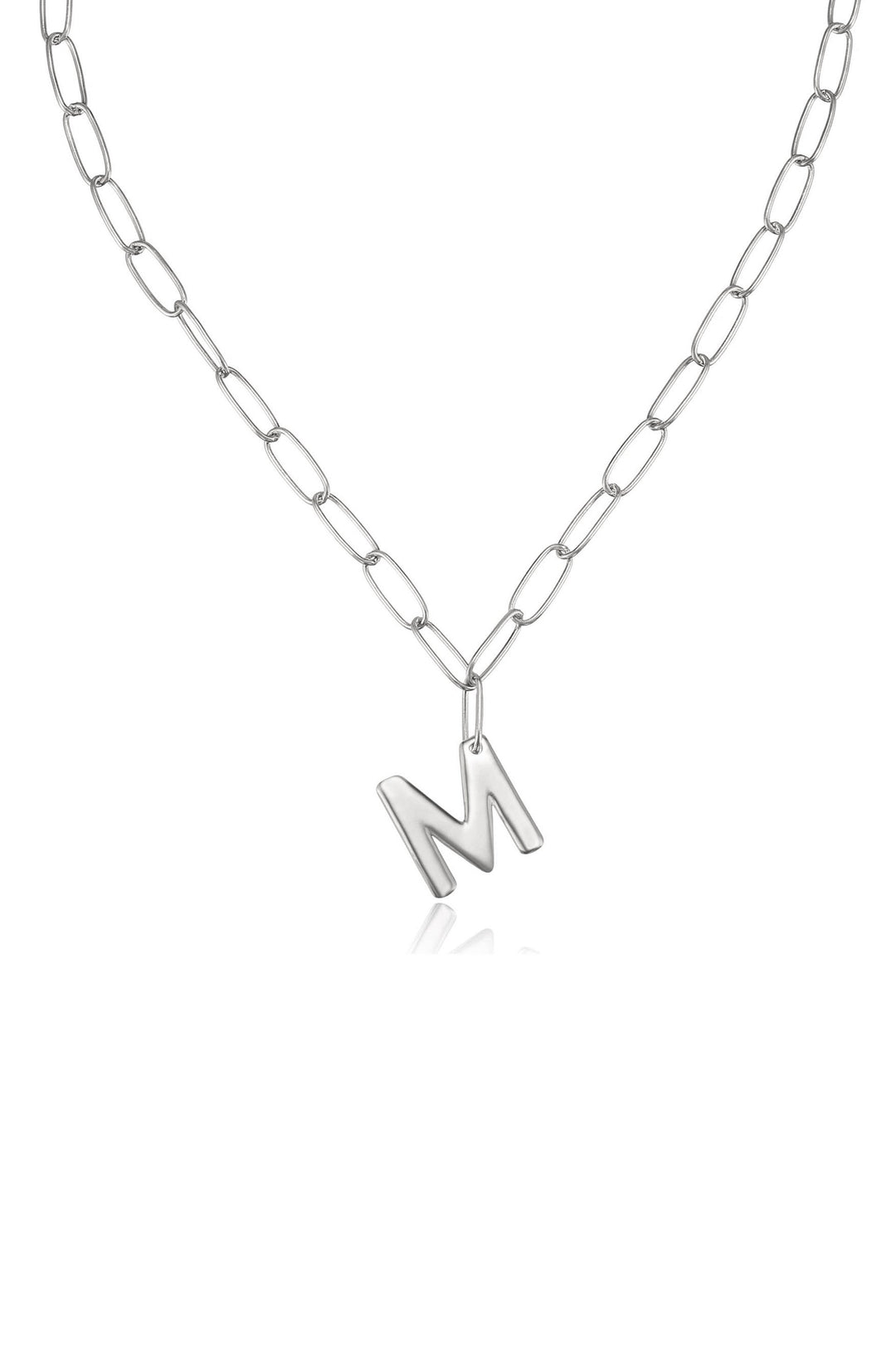 Ettika Paperclip Link Initial Necklace