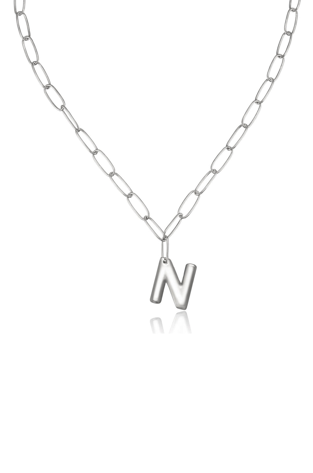 Ettika Paperclip Link Initial Necklace
