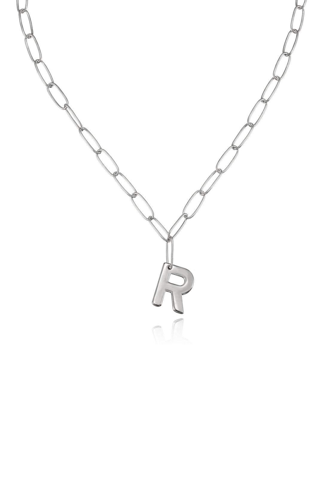 Ettika Paperclip Link Initial Necklace