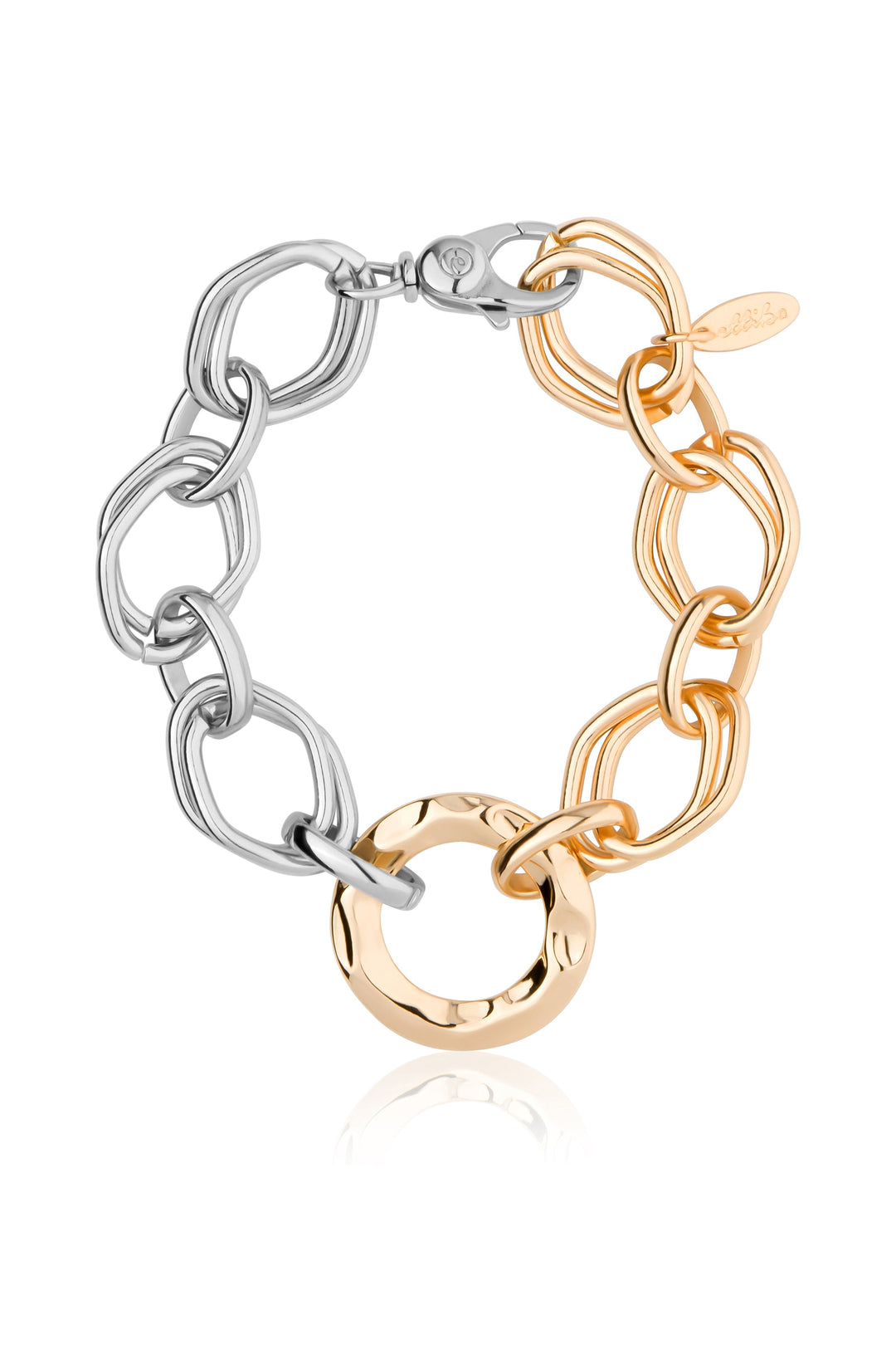 Mixed Metal Chain Link Bracelet - Dear Lucy