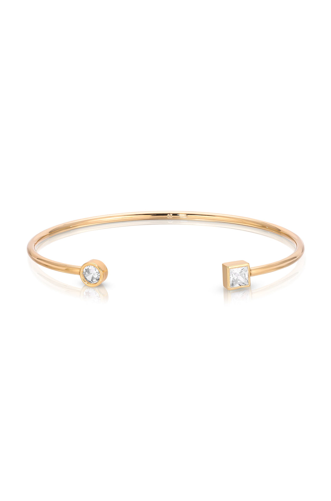Crystal Shapes Bracelet Cuff - Dear Lucy