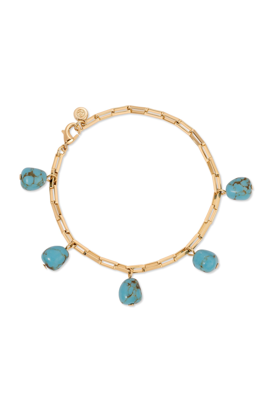 Ettika Turquoise Nugget Bracelet Set