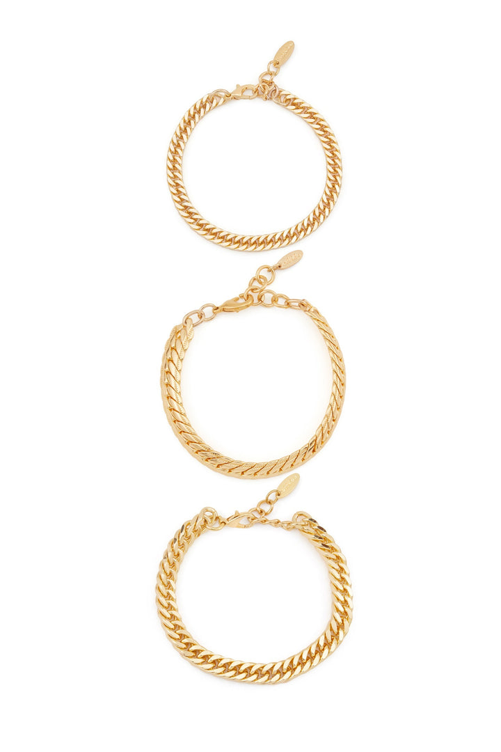 Ettika Ultimate Everyday Link Chain Bracelet Set