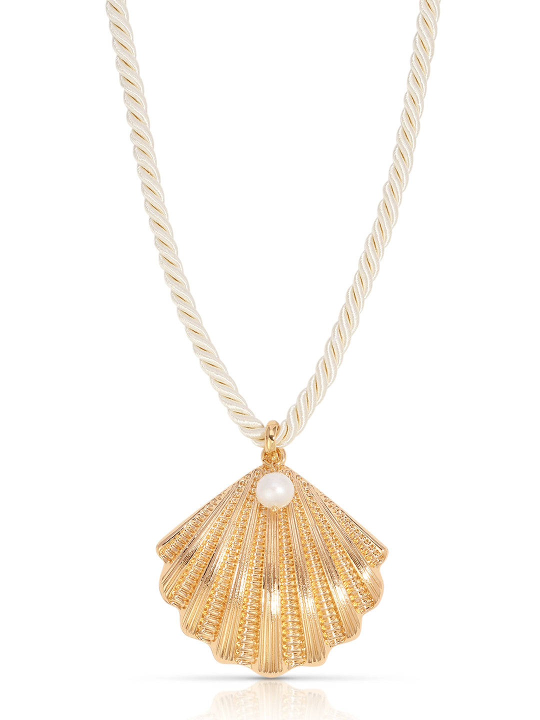 Ettika Scallop Shell Pendant Necklace - Dear Lucy