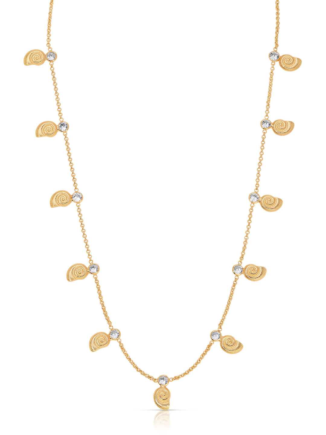 Nautilus Shell Charm Necklace - Dear Lucy