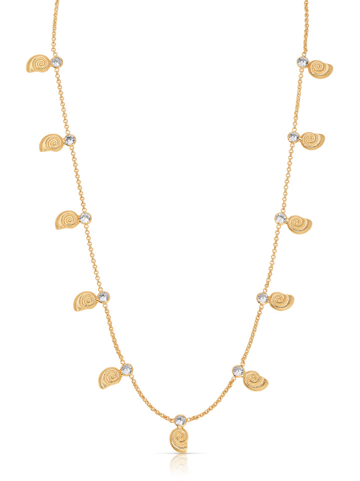 Nautilus Shell Charm Necklace - Dear Lucy