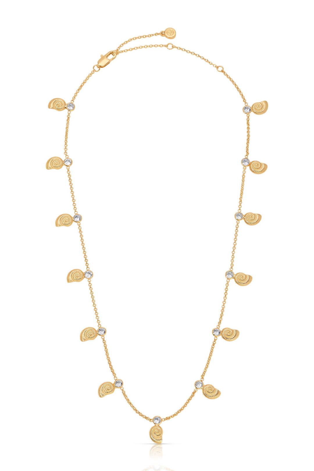 Nautilus Shell Charm Necklace - Dear Lucy
