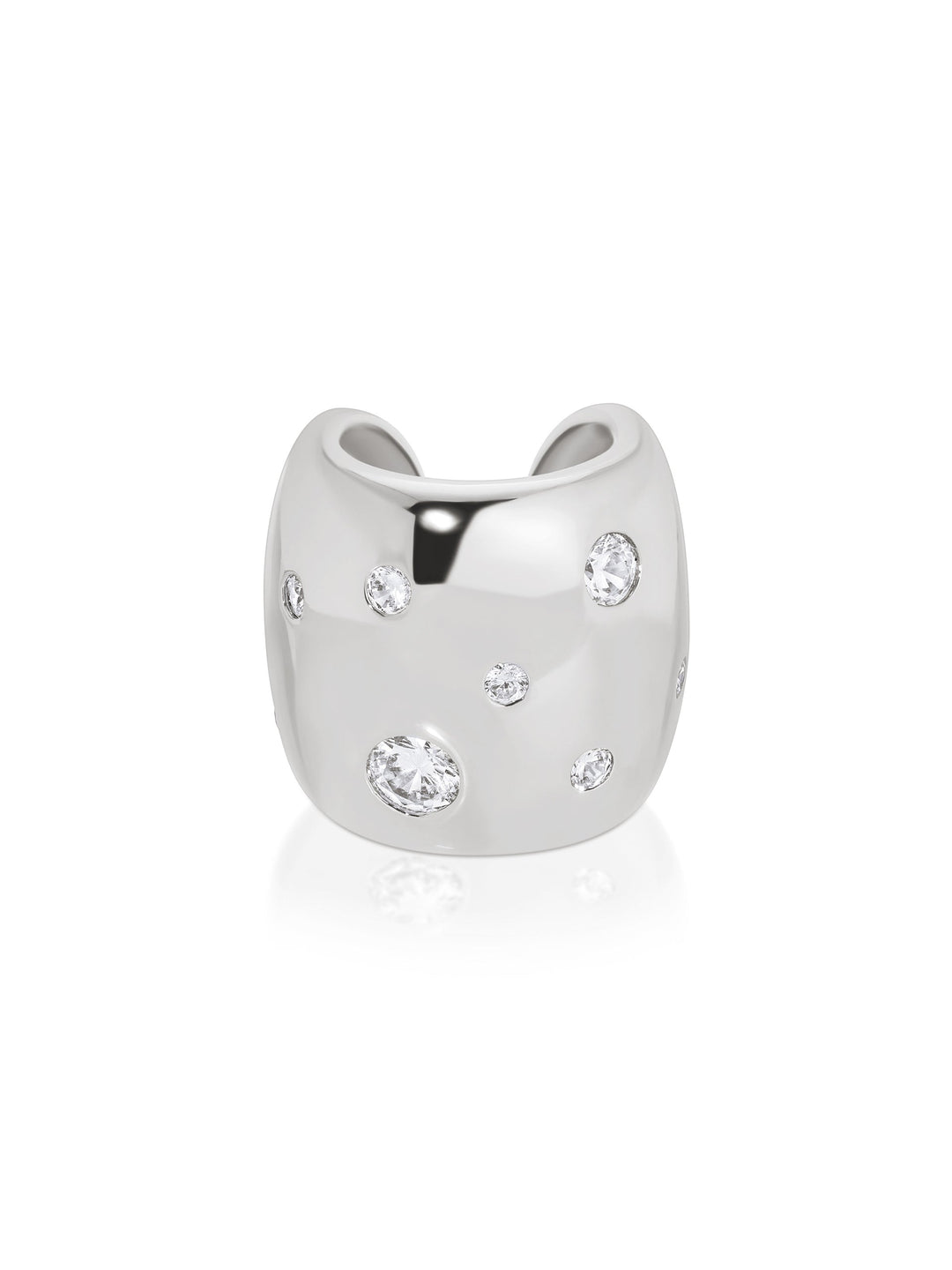 Scattered Crystal Chunky Ear Cuff - Dear Lucy