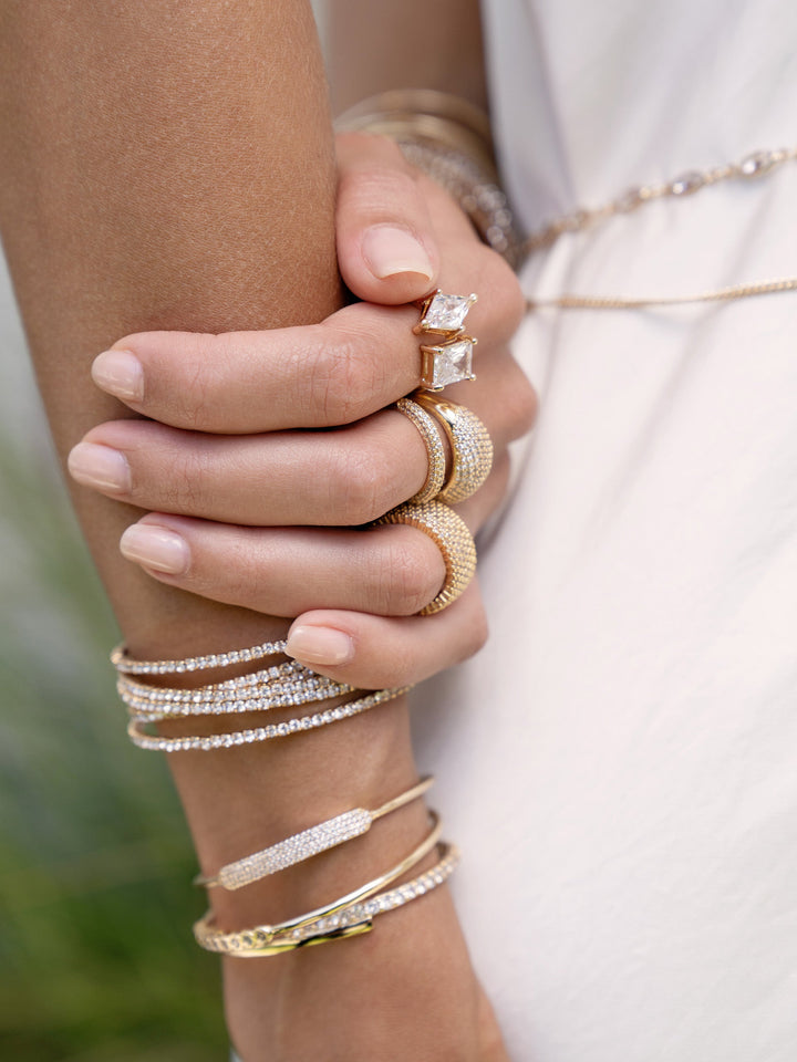 Crystal Strand Cuff - Dear Lucy