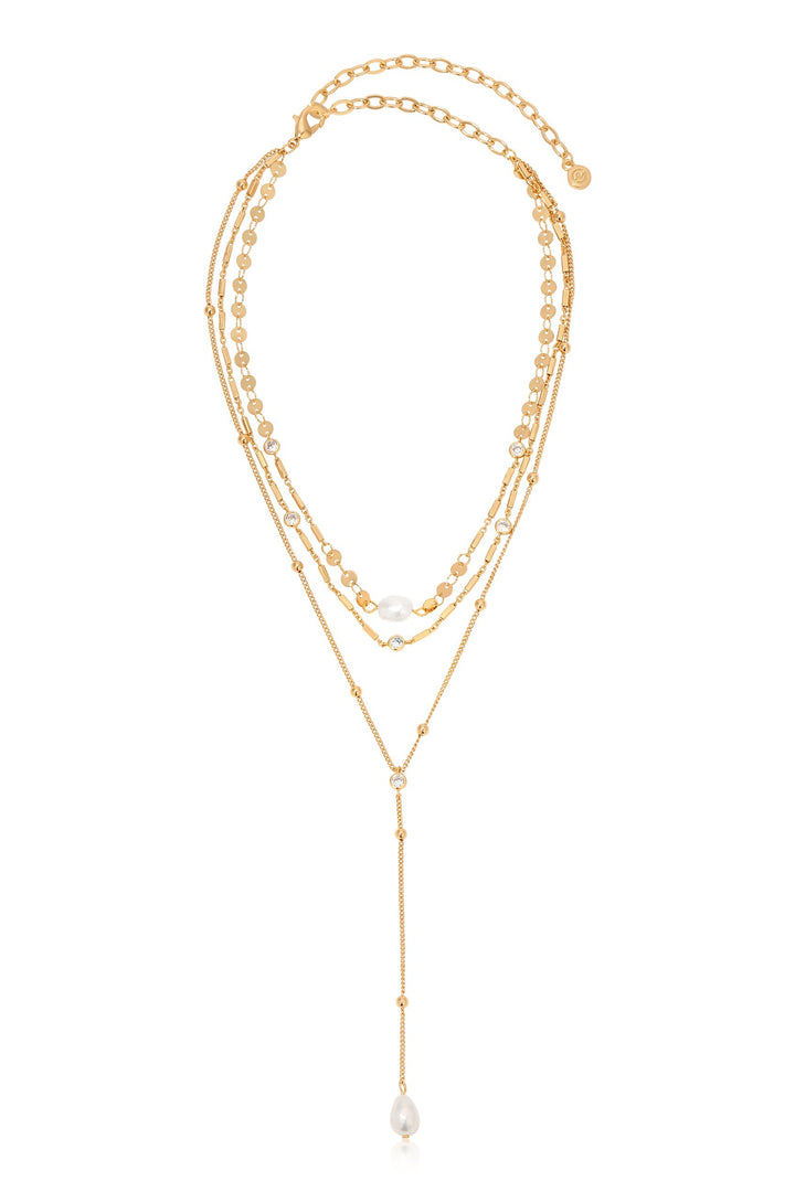 Forever Falling Pearl Lariat - Dear Lucy