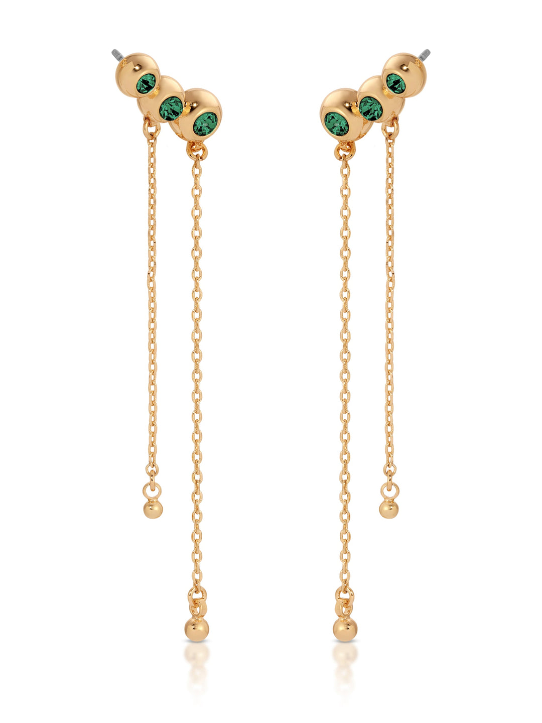 Emerald City Waterfall Earrings - Dear Lucy