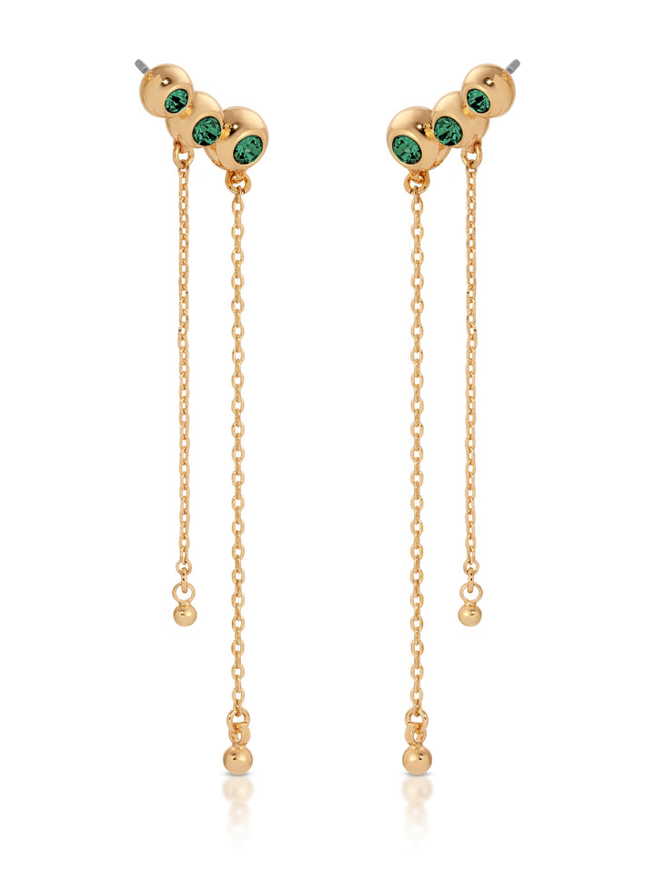 Emerald City Waterfall Earrings - Dear Lucy