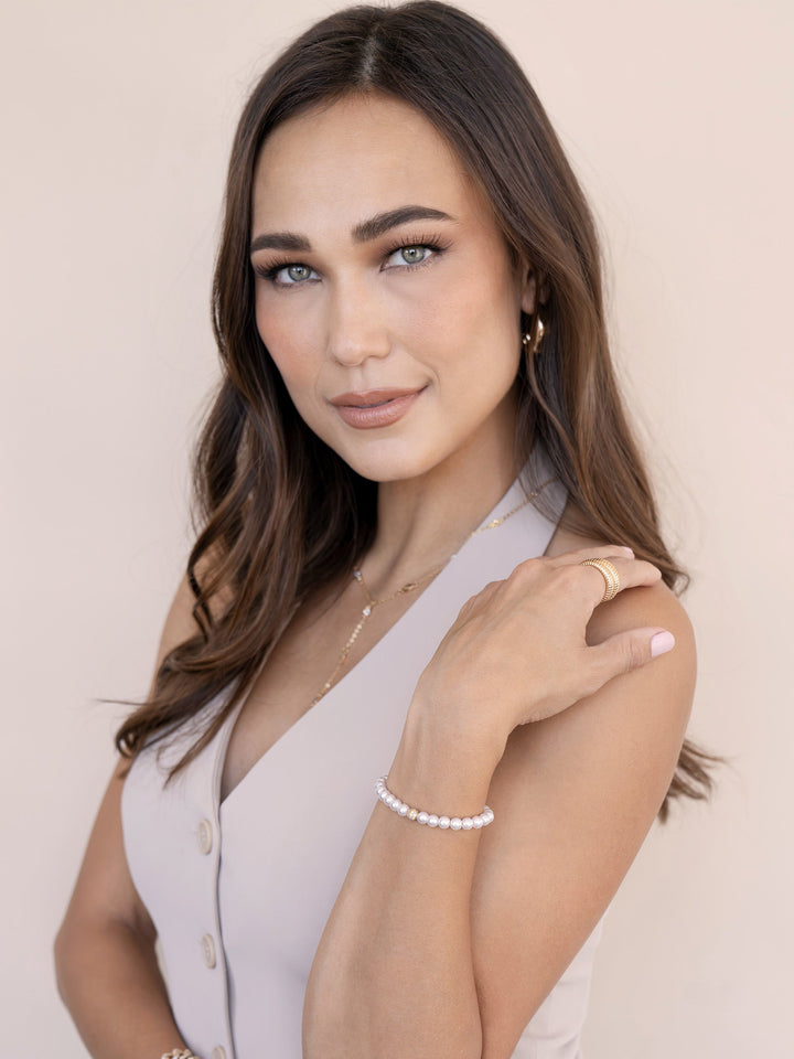 Pearl Adjustable Bracelet - Dear Lucy