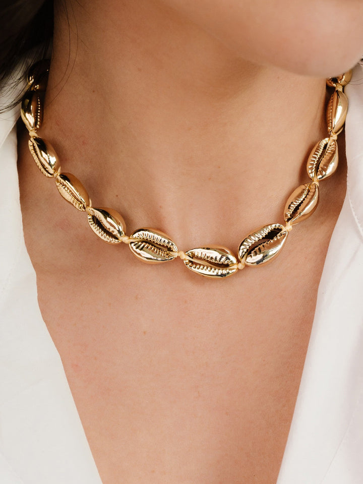Ettika Cowrie Shell Necklace - Dear Lucy