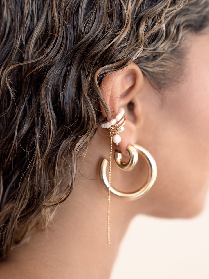 Pearl Drama Ear Cuff Set - Dear Lucy