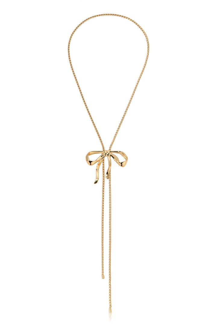 Bow Organica Bolo Necklace - Dear Lucy