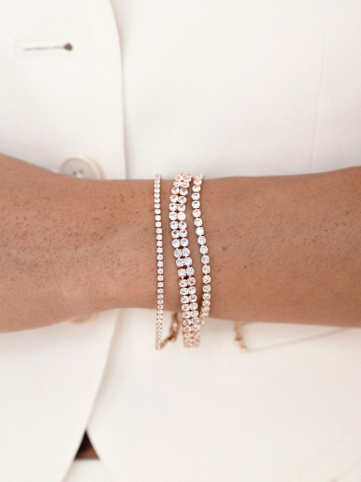 Adjustable Dainty Crystal Bracelet - Dear Lucy