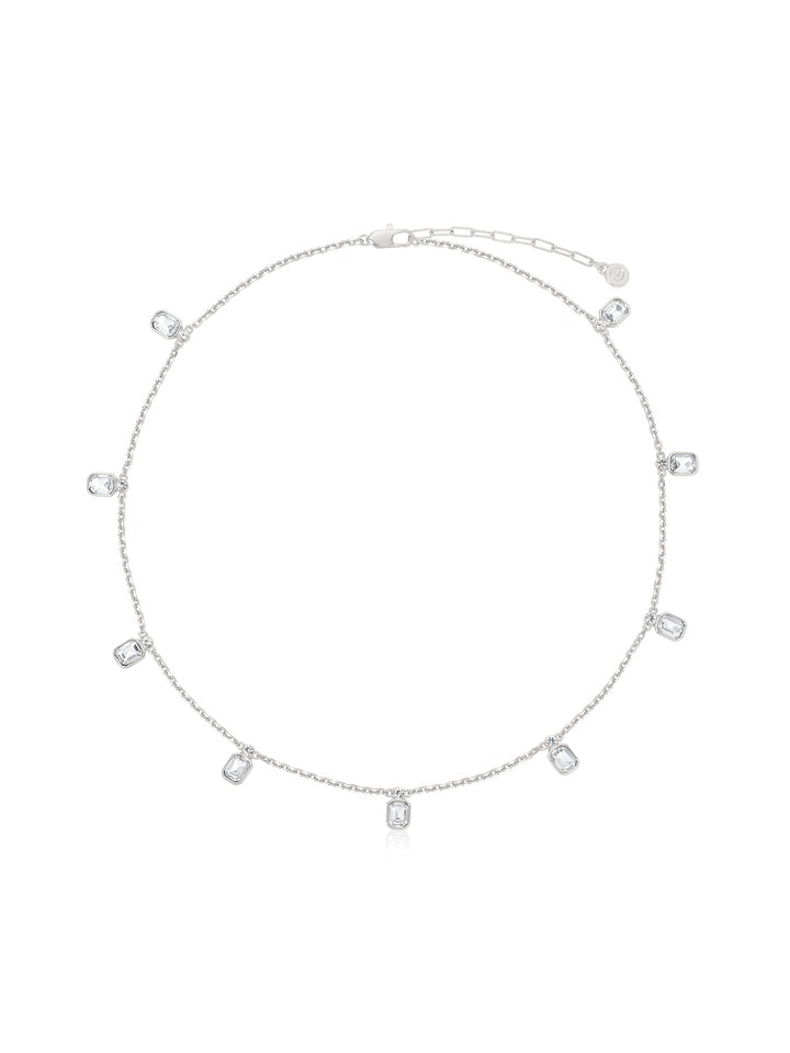 Emerald Deco Charm Necklace - Dear Lucy