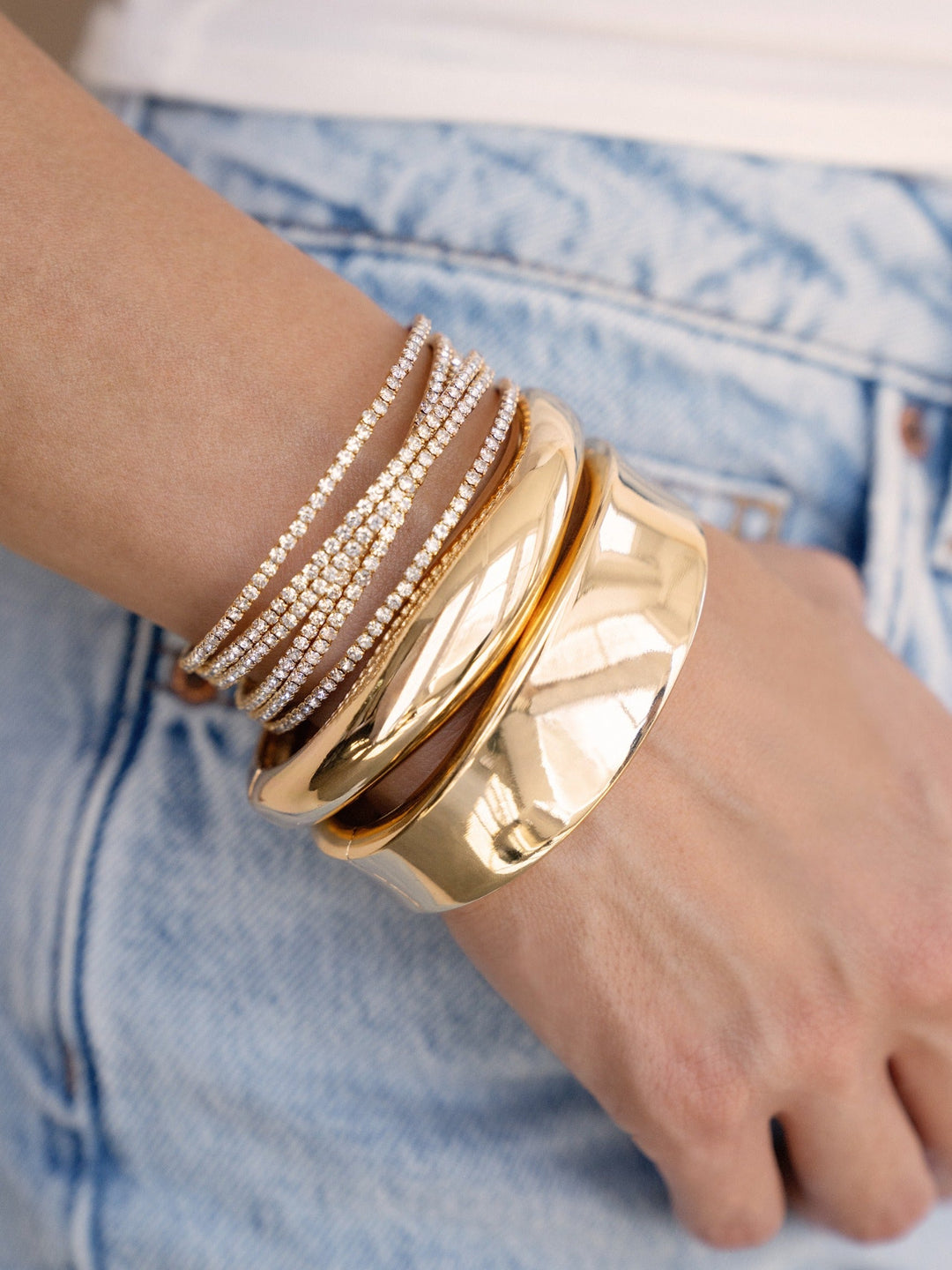 Dreamy Dome Bangle - Dear Lucy