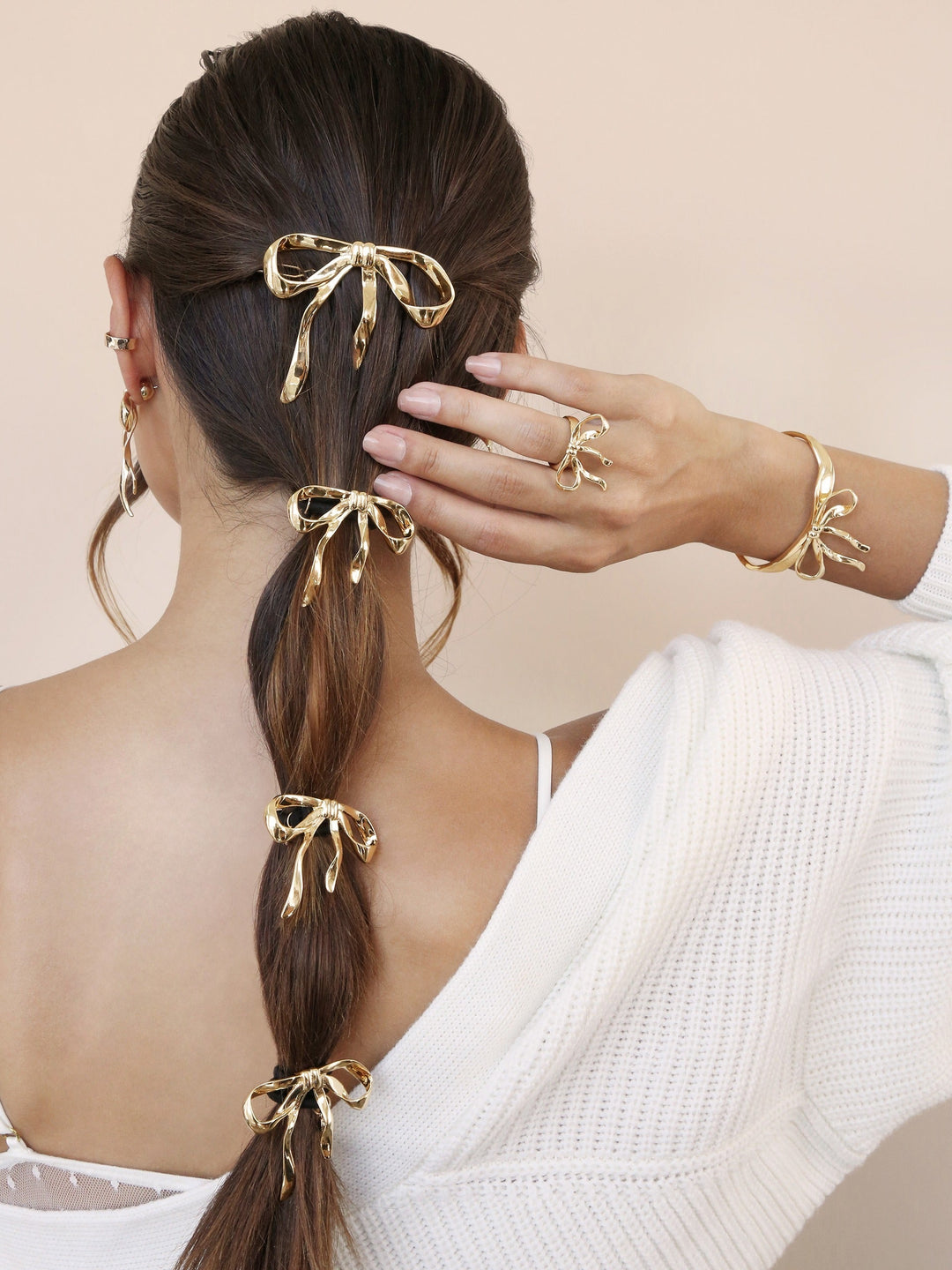 Bow Organica Hair Tie - Dear Lucy