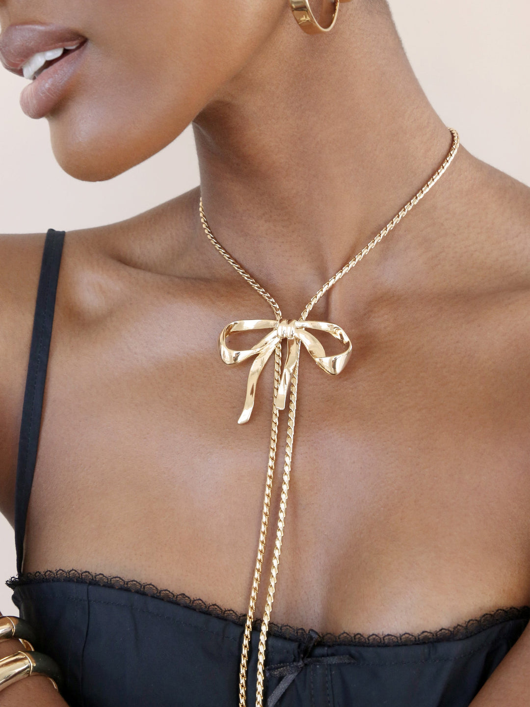 Bow Organica Bolo Necklace - Dear Lucy