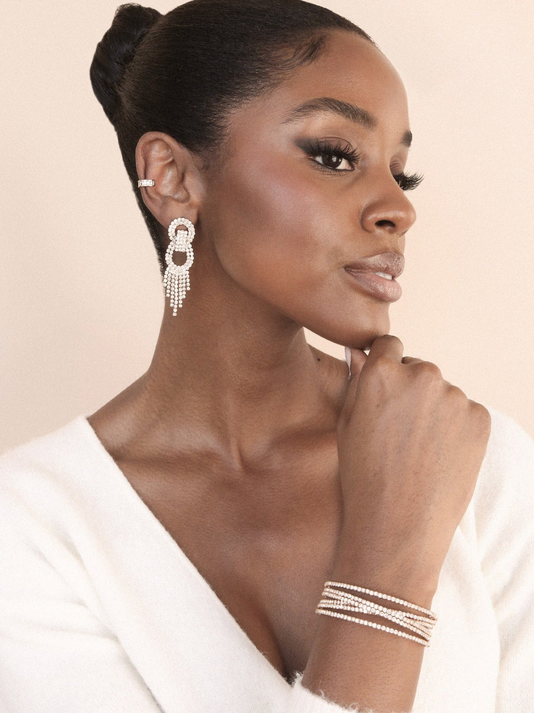Crystal Strand Cuff - Dear Lucy