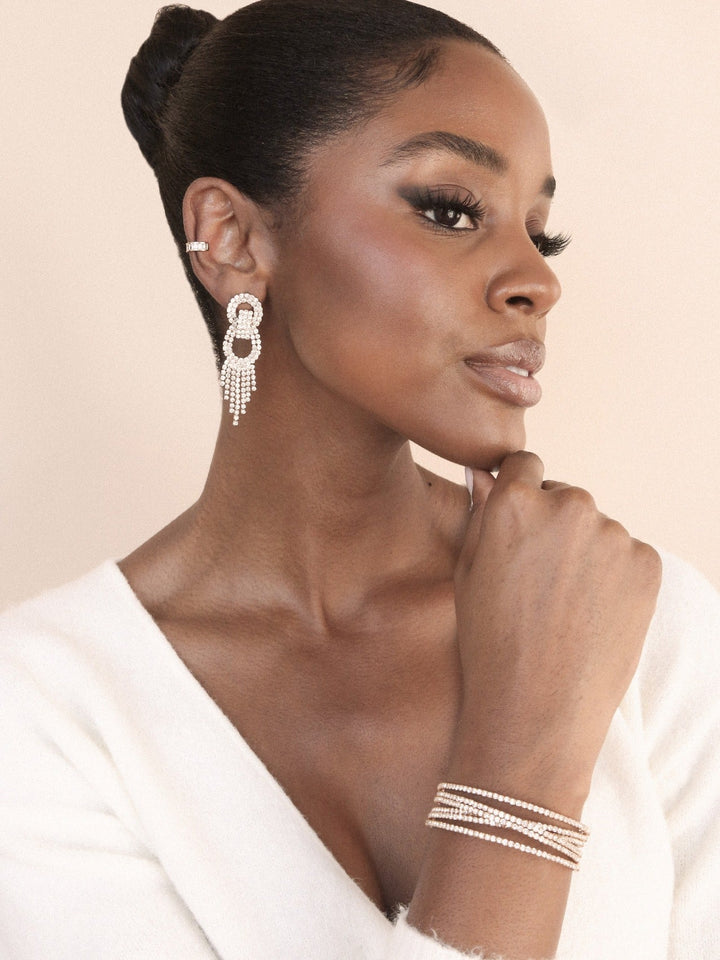 Crystal Strand Cuff - Dear Lucy