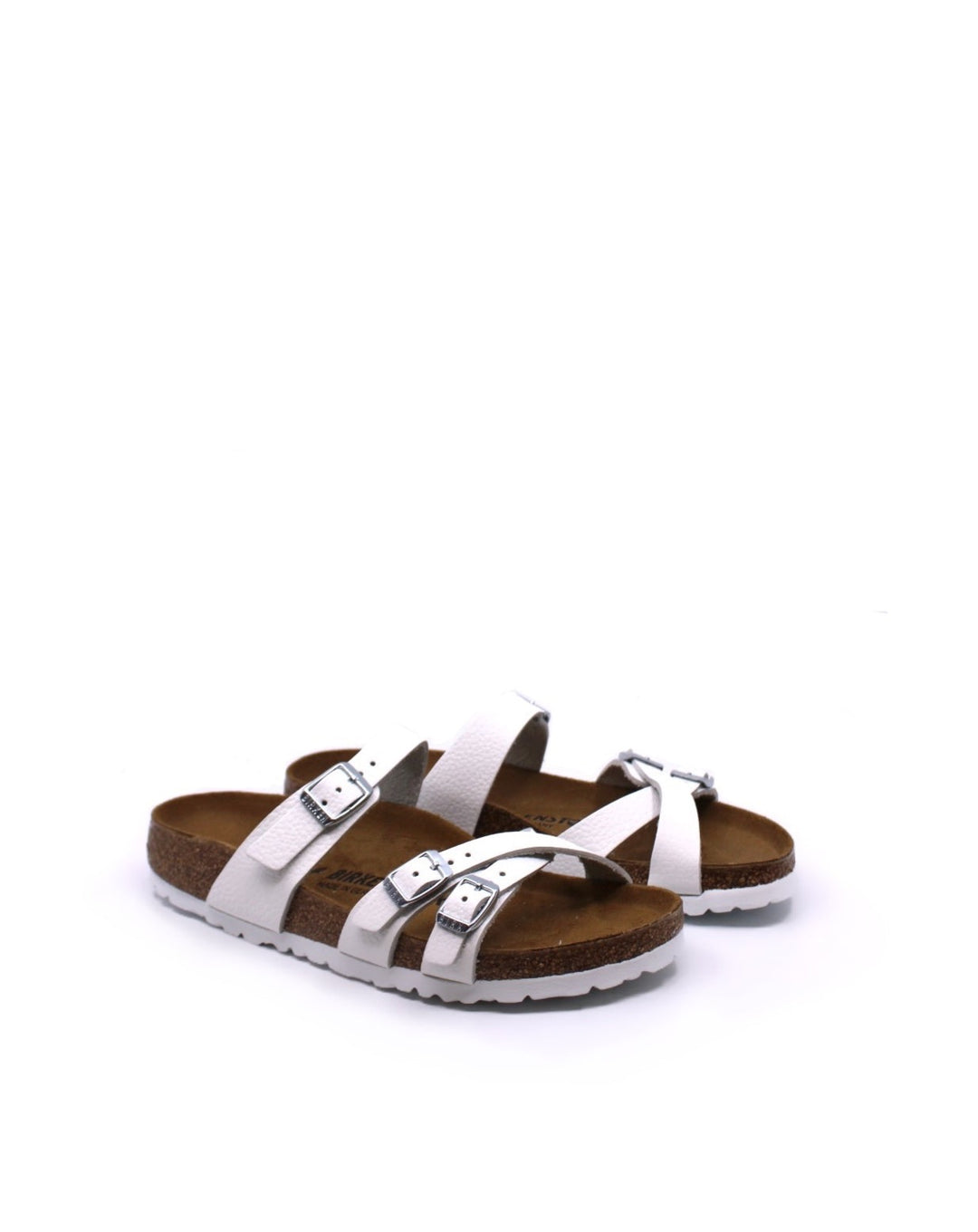 Birkenstock Franca White Narrow - Dear Lucy